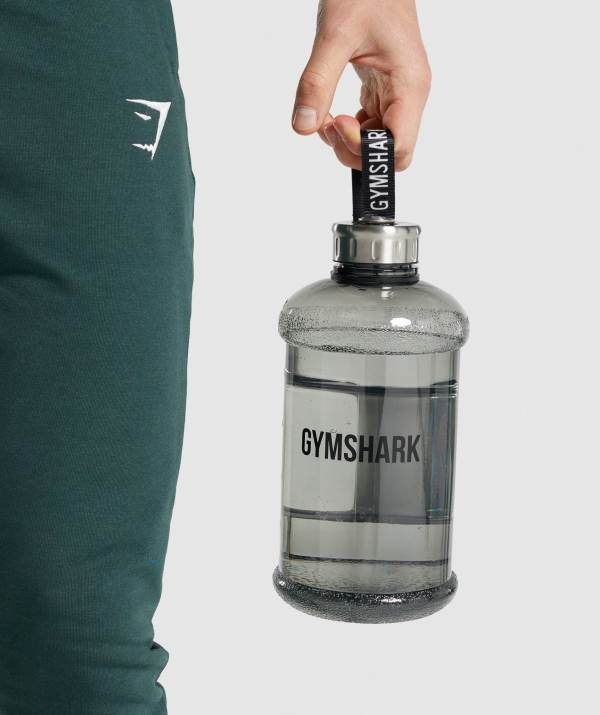 Gymshark 1.3L Wasserflasche Damen Schwarz | 6427PWYRC