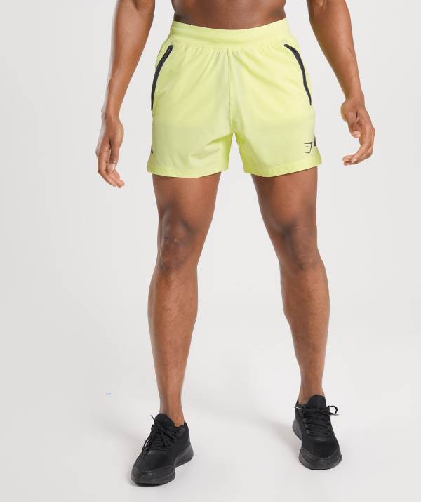 Gymshark Apex 5" Perform Kurze Hose Herren Grün | 3091NPCOU