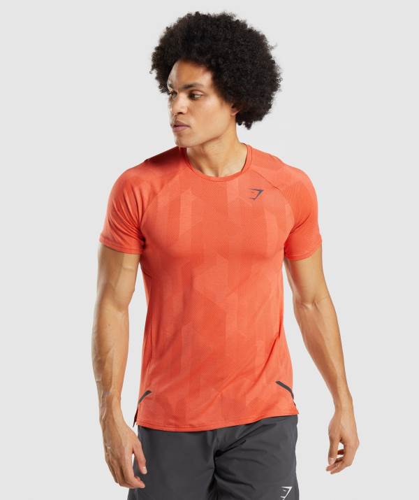 Gymshark Apex T-Shirt Herren Orange Orange | 9265ETFWH