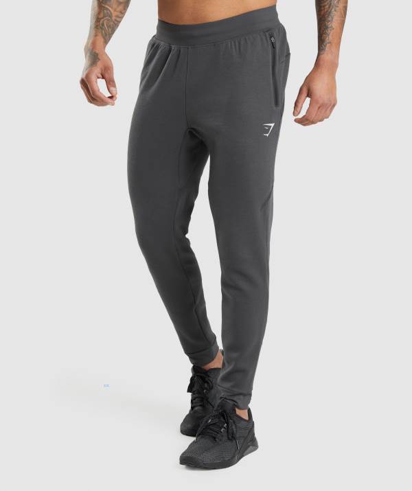 Gymshark Apex Technical Jogginghose Herren Schwarz Grau | 1407MQCFP