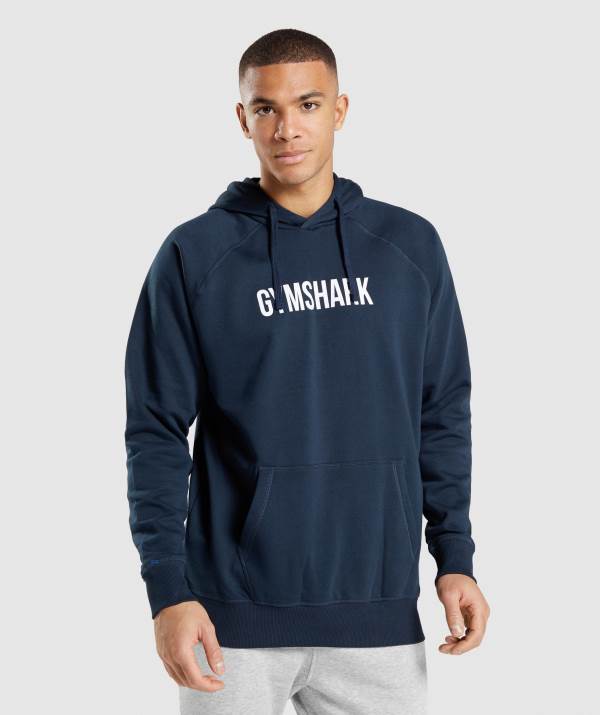Gymshark Apollo Hoodie Herren Navy | 9350AYIJX