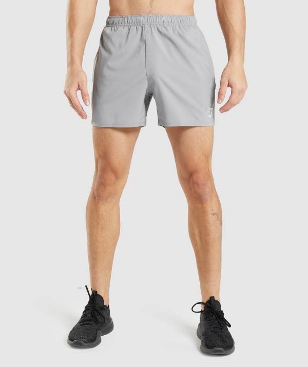 Gymshark Arrival 5" Kurze Hose Herren Grau | 9526UNALE