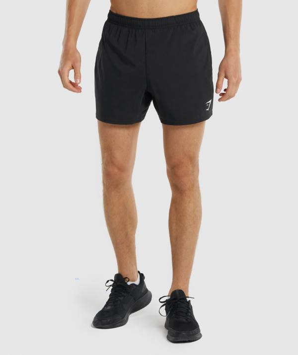 Gymshark Arrival 5" Kurze Hose Herren Schwarz | 8106SJGXU