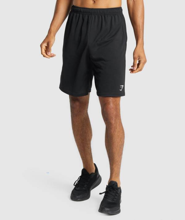 Gymshark Arrival Gestrickt Kurze Hose Herren Schwarz | 3165EJBHT