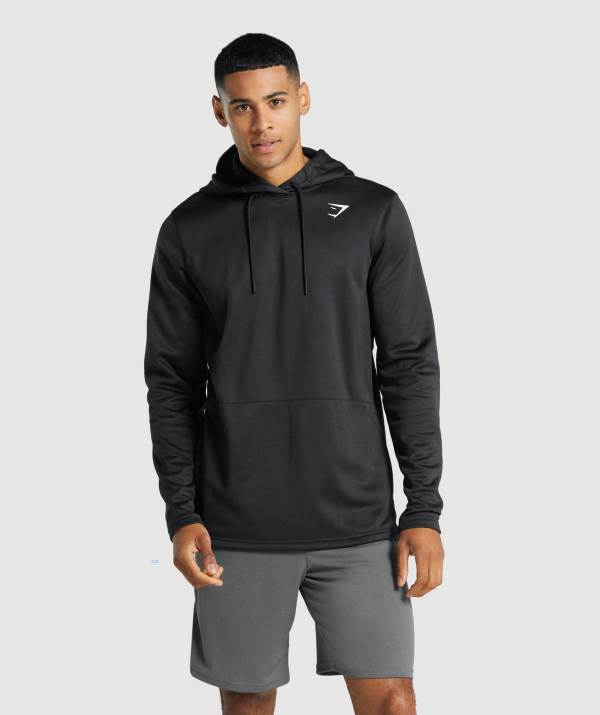 Gymshark Arrival Hoodie Herren Schwarz | 1820JWLIA