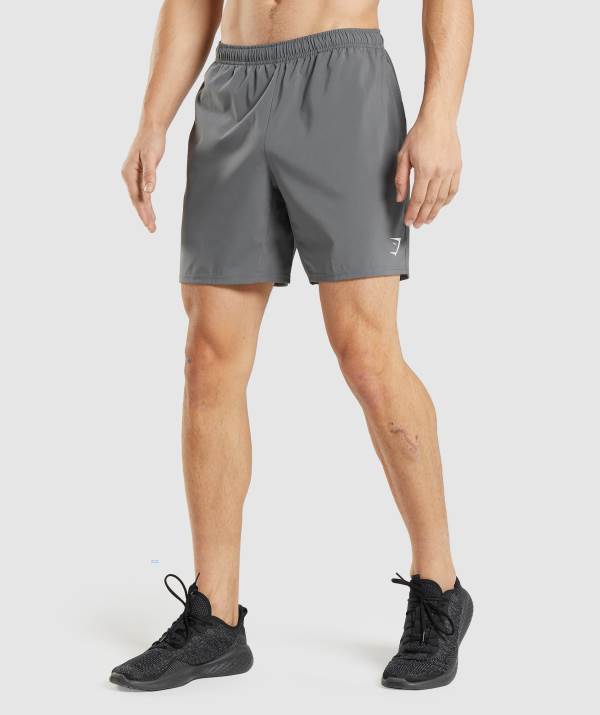 Gymshark Arrival Kurze Hose Herren Grau Grau | 0145DWPZJ