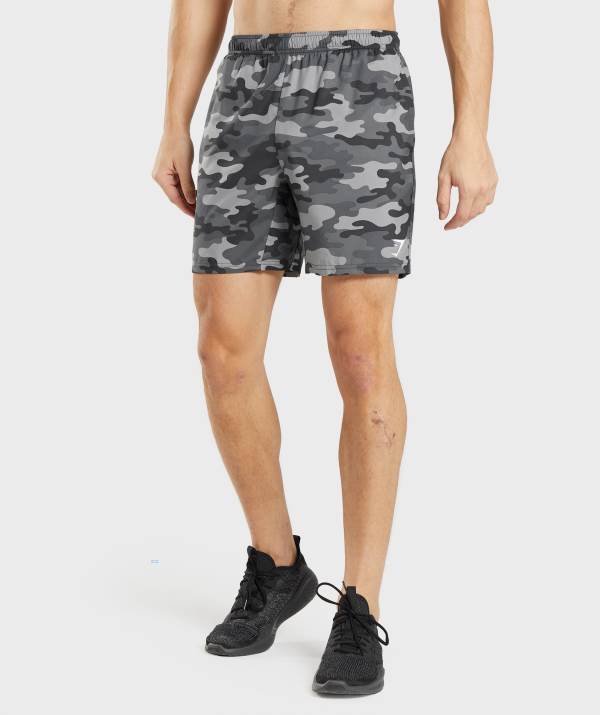 Gymshark Arrival Kurze Hose Herren Grau | 4798QRPXE