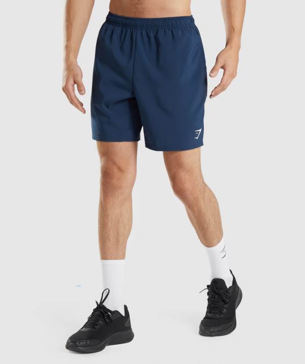 Gymshark Arrival Kurze Hose Herren Navy | 1905MIJLT
