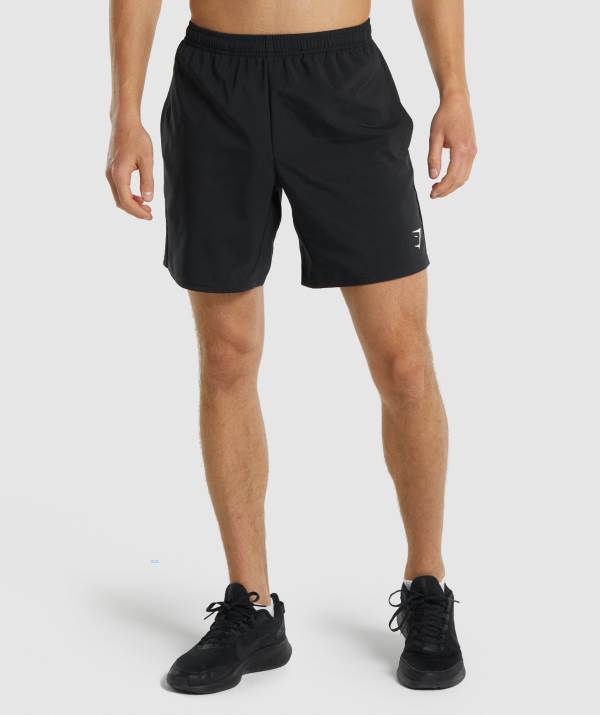 Gymshark Arrival Kurze Hose Herren Schwarz | 2374DZMTE