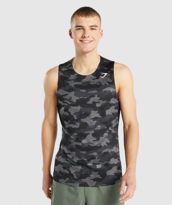 Gymshark Arrival Muskelshirt Herren Grau | 6214JBTUV