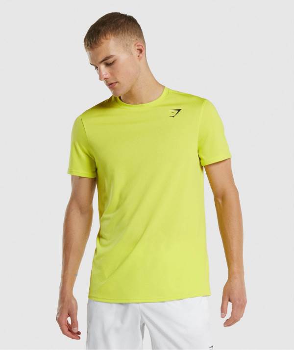 Gymshark Arrival Regular Fit T-Shirt Herren Gelb | 9426YAZQU
