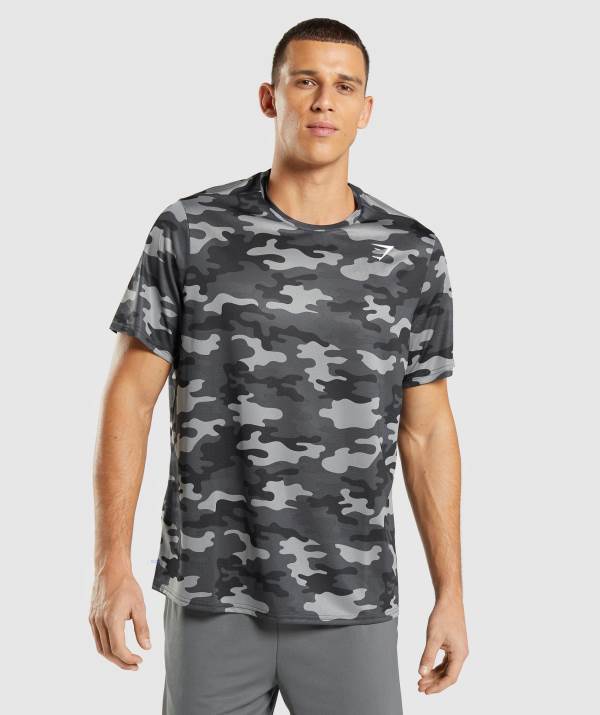 Gymshark Arrival T-Shirt Herren Grau | 2596BTZVL