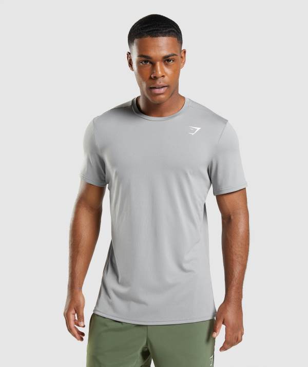 Gymshark Arrival T-Shirt Herren Grau | 5472QDWMF
