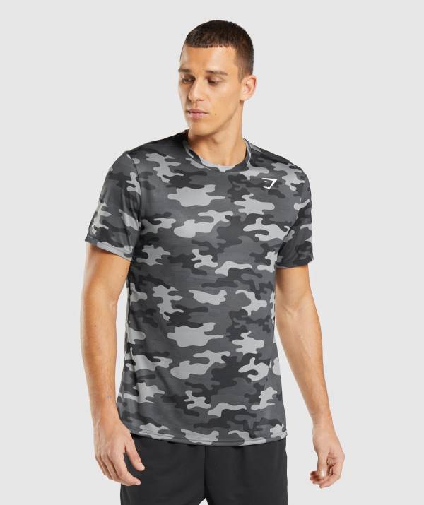 Gymshark Arrival T-Shirt Herren Grau | 7829ZXCHO