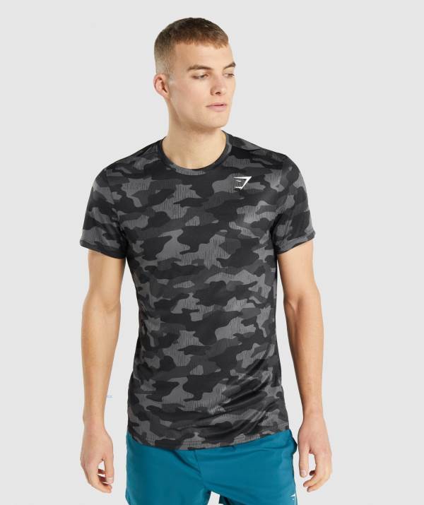 Gymshark Arrival T-Shirt Herren Grau | 9156PZAQW