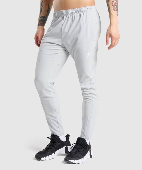Gymshark Arrival Woven Jogginghose Herren Hellgrau | 9605HCJBI