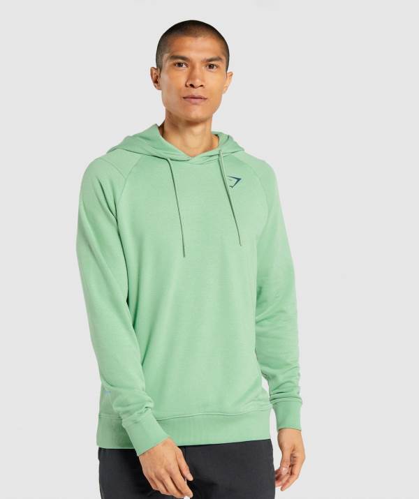 Gymshark Bold Hoodie Herren Grün | 0471MAVBY