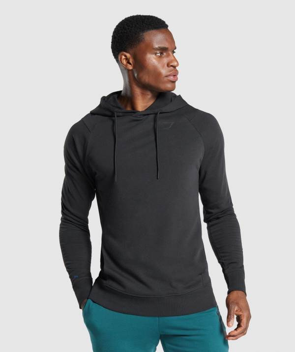 Gymshark Bold Hoodie Herren Schwarz | 5072TDUIM