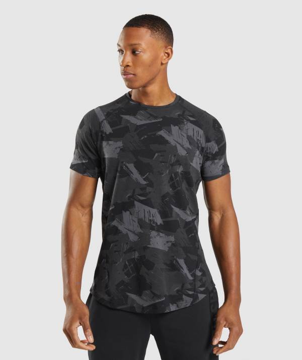 Gymshark Bold T-Shirt Herren Grau | 2708QXVYJ