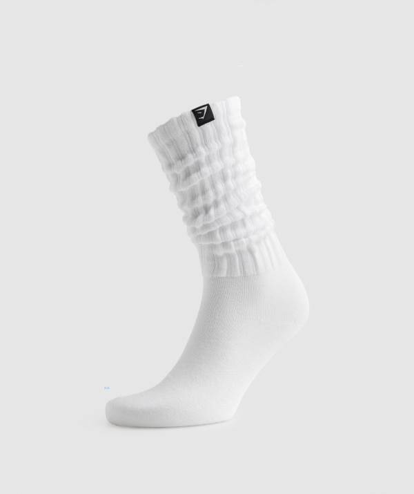 Gymshark Comfy Rest Day Socken Herren Weiß | 8430SWPKZ