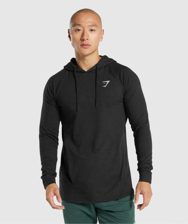 Gymshark Critical 2.0 Hoodie Herren Schwarz | 7631OLXYF