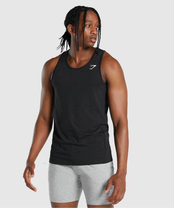 Gymshark Critical 2.0 Muskelshirt Herren Schwarz | 8214YCEIP