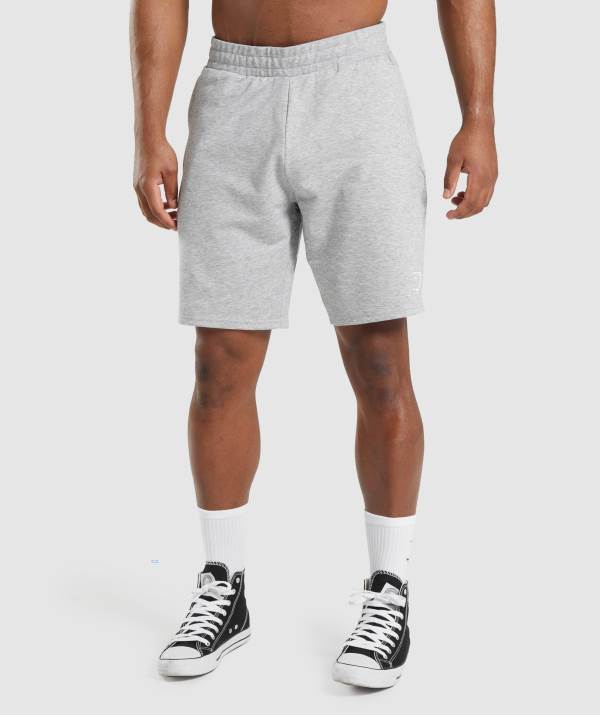 Gymshark Critical 9" Kurze Hose Herren Hellgrau | 0497SMPTB