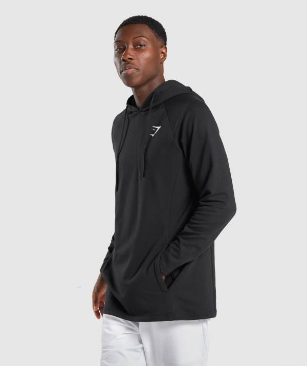 Gymshark Critical Hoodie Herren Schwarz | 5182HQSYU