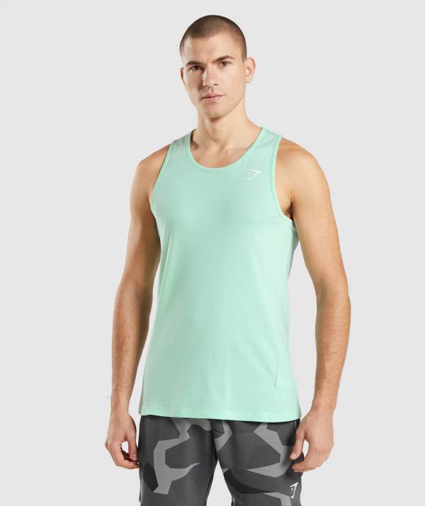 Gymshark Critical Muskelshirt Herren Blau | 6475BPYVI