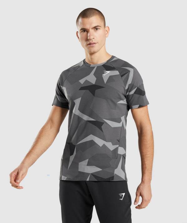 Gymshark Critical T-Shirt Herren Schwarz | 5396TXHNZ