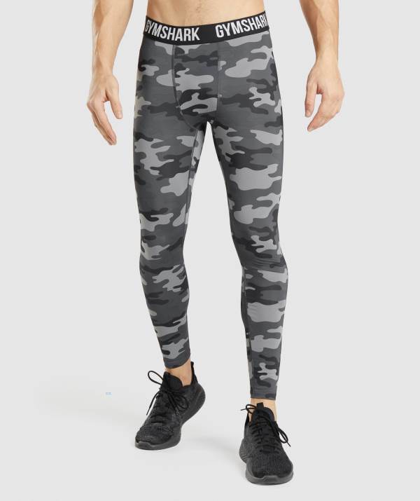 Gymshark Element Baselayer Leggings Herren Grau | 3658CHSVL