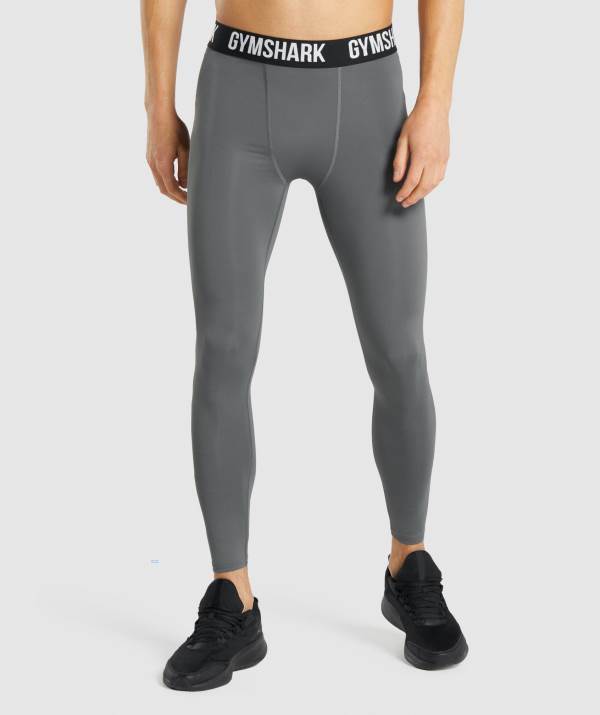 Gymshark Element Baselayer Leggings Herren Tiefesgrau | 6587LWIPJ