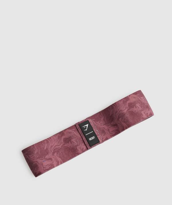Gymshark Heavy Glute Widerstandsband Damen Rosa Braun | 9472HRZOI
