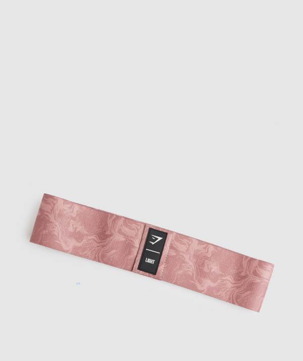 Gymshark Light Glute Widerstandsband Damen Rosa | 6953CDKML