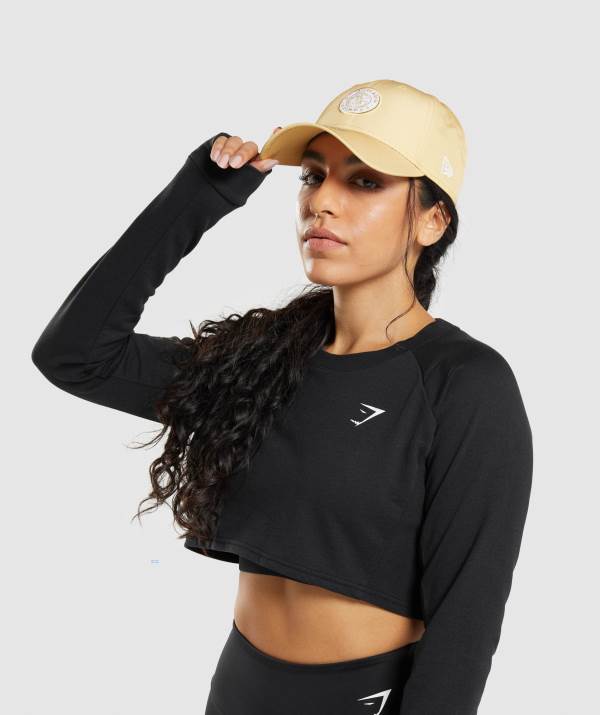 Gymshark New Era Legacy 9Forty Kappen Herren Gelb | 6490PXQFW