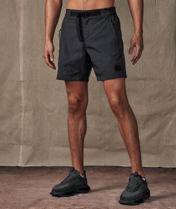 Gymshark Retake Woven Kurze Hose Herren Schwarz Grau | 9436PTEAS