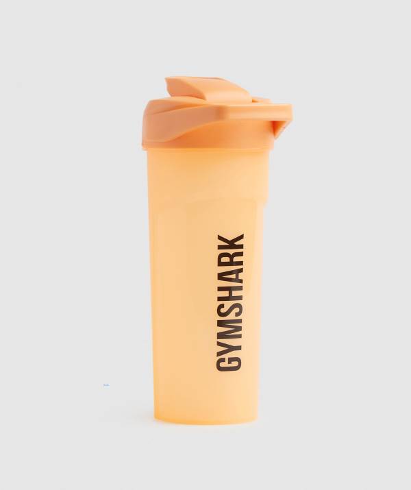 Gymshark Shaker Wasserflasche Damen Aprikose Orange | 6549YEJMP
