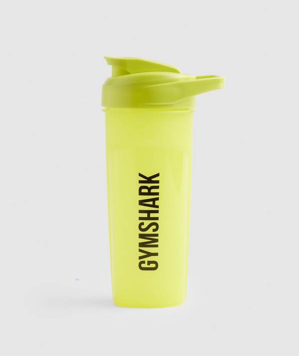 Gymshark Shaker Wasserflasche Herren Gelb | 0467UIKQP