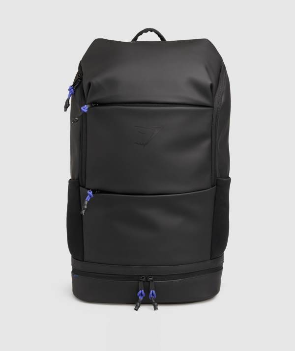 Gymshark Sleek Rucksack Damen Schwarz | 2051JAWNT