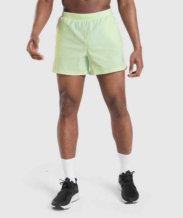 Gymshark Speed Evolve 5" Kurze Hose Herren Braun Grün | 6270GNWML