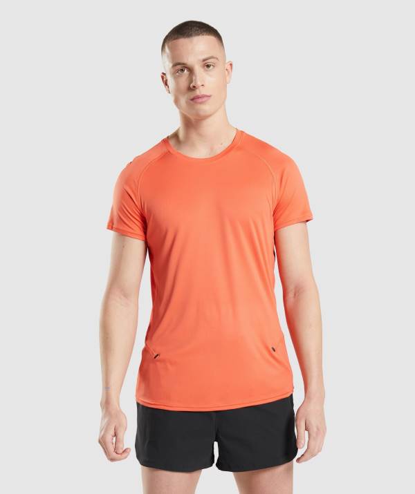 Gymshark Speed Evolve T-Shirt Herren Orange | 3941HTRCL
