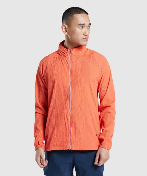 Gymshark Speed Evolve Windjacke Herren Orange | 4298EZGSN