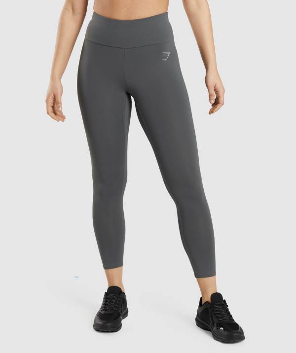 Gymshark Speed Leggings Damen Grau Grau | 8275BFNAS