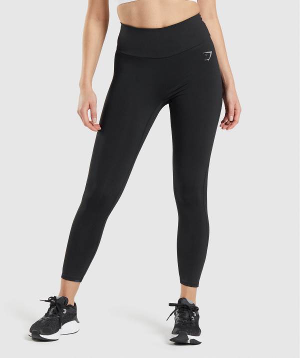 Gymshark Speed Leggings Damen Schwarz | 6780NJQAW