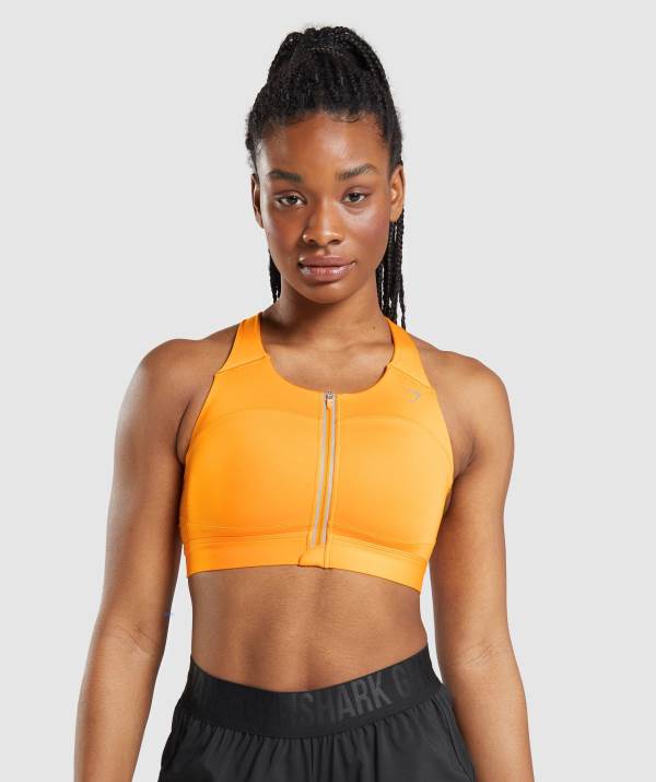 Gymshark Speed Sport BH Damen Orange | 1087MTKIP