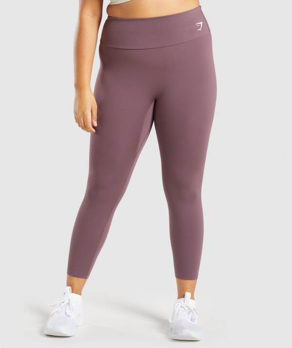 Gymshark Sport 7/8 Leggings Damen Braun | 6973KLACN