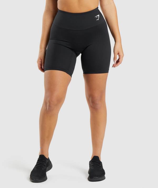 Gymshark Sport Cycling Kurze Hose Damen Schwarz | 4925PANYS