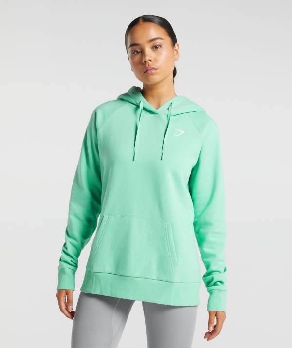 Gymshark Sport Hoodie Damen Hellgrün | 7214PHBQL