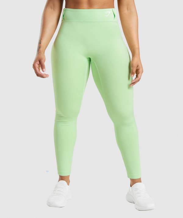 Gymshark Sport Leggings Damen Grün | 6528BMRFH