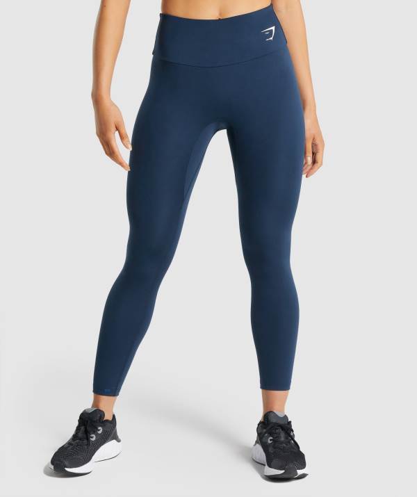 Gymshark Sport Leggings Damen Navy | 3718VQXDO